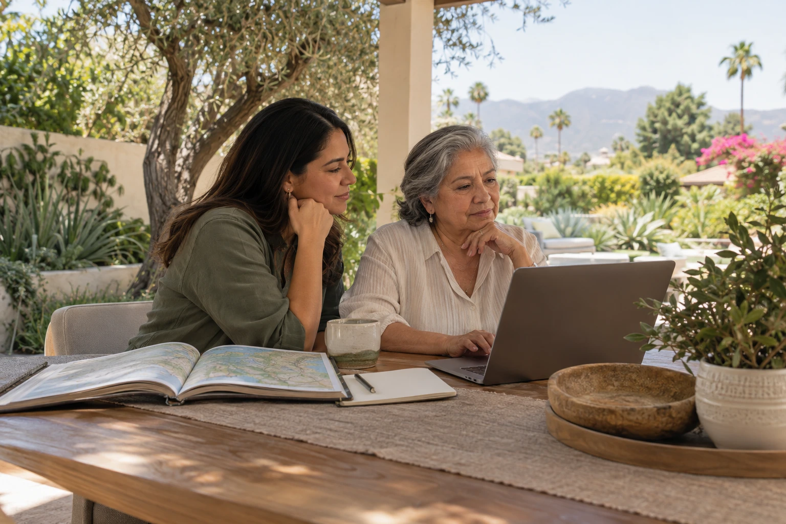 Retirement relocation planning with family