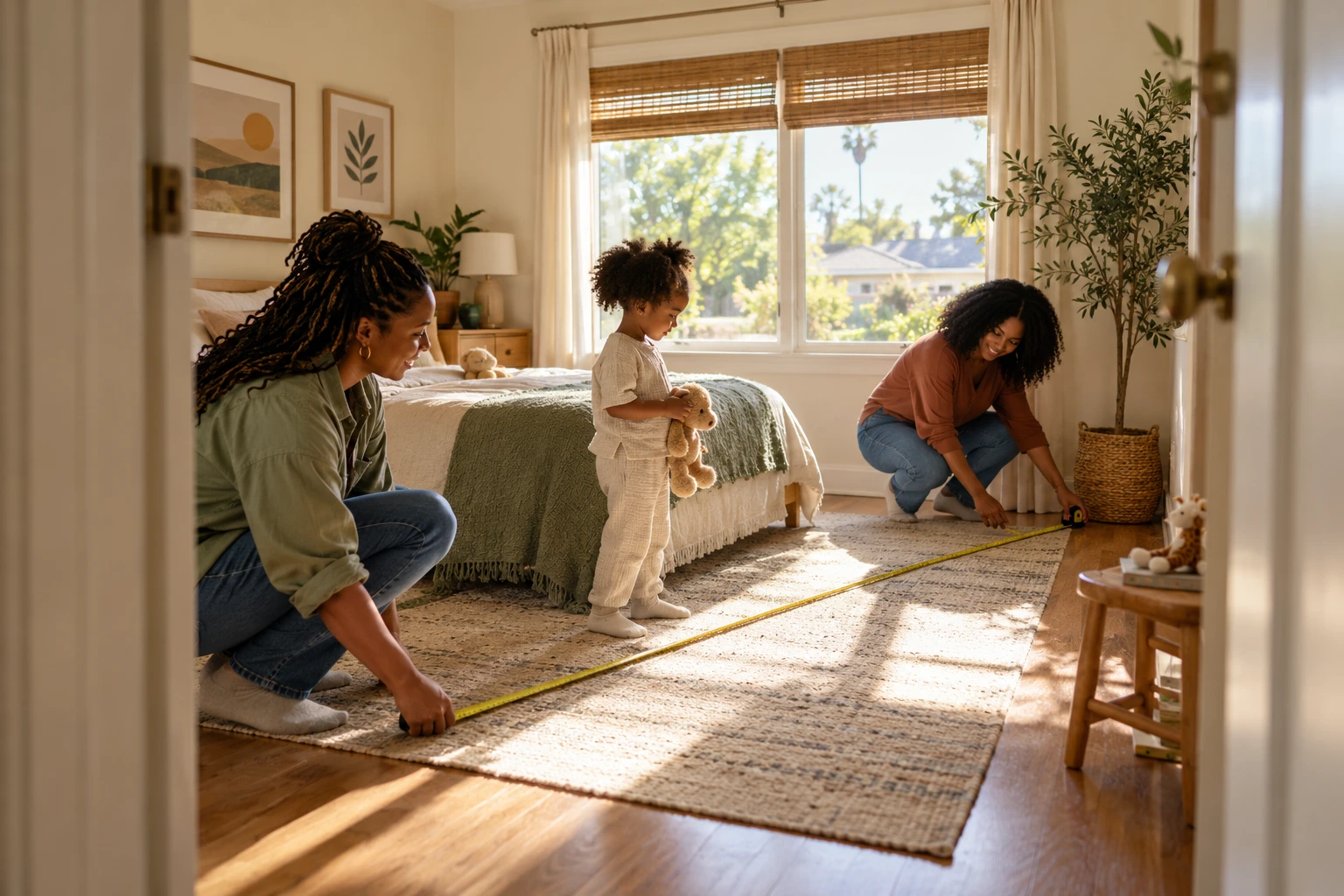 Family considering a larger home