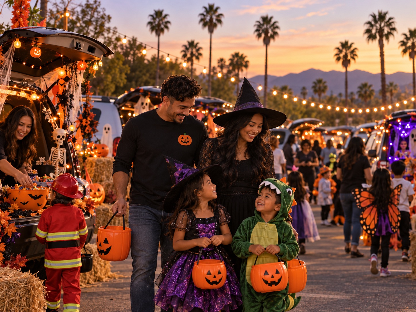 Trick or Treating in the San Fernando Valley