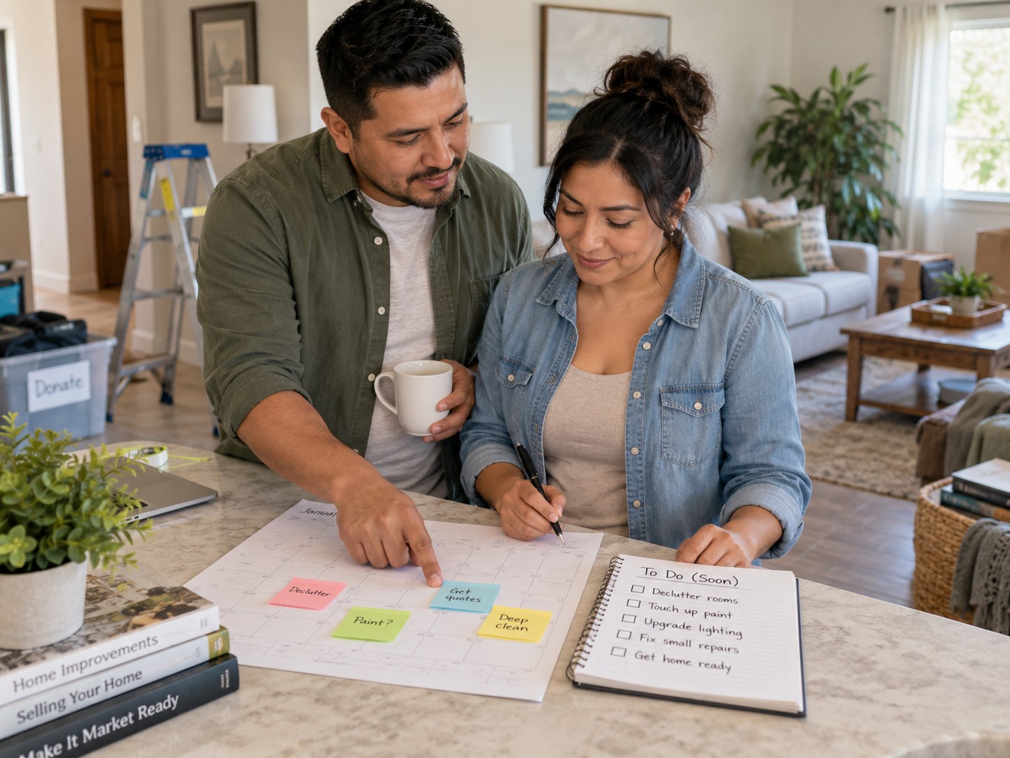 Homeowners planning repairs and preparation months before a future sale