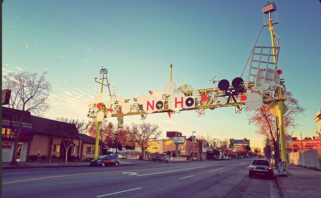 North Hollywood neighborhood view