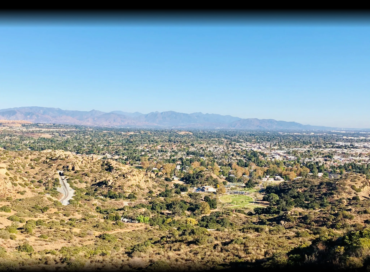Porter Ranch neighborhood view