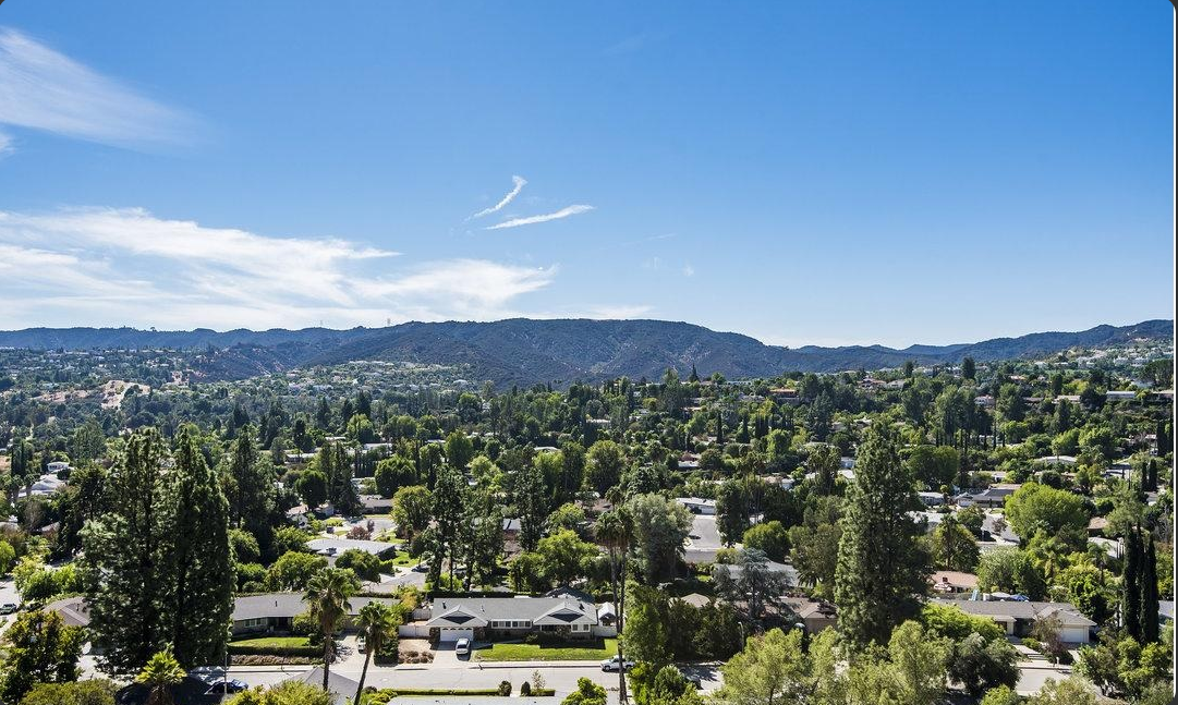 Tarzana neighborhood view