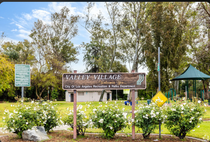 Valley Village neighborhood view