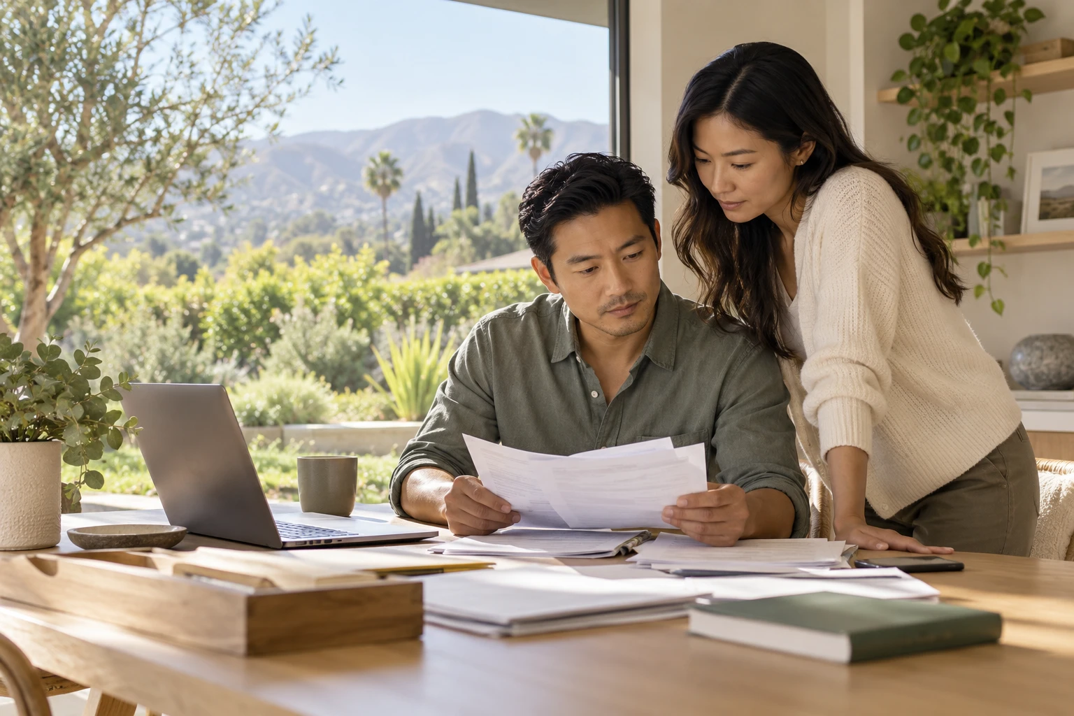 Home planning and shared living scene